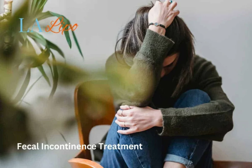 woman worried about fecal incontinence diet Farthingstone
