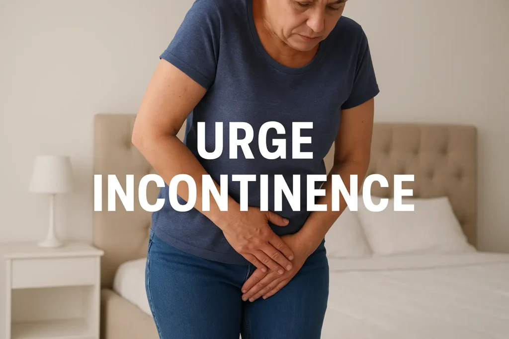 how to manage urge incontinence Farthingstone symptoms