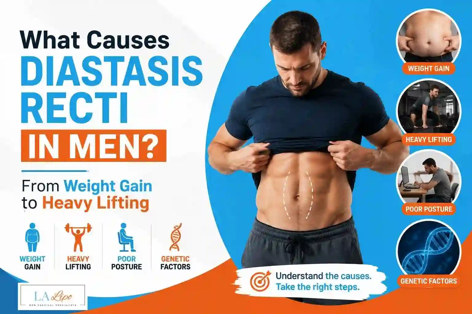 What Causes Diastasis Recti in Men? From Weight Gain to Heavy Lifting Farthingstone